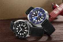 Carica l'immagine nel visualizzatore di Gallery, 6015 Turtle Homage Blue Dial Stainless Steel Case NH35A Movt 30ATM Water Resistant