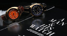 Carica l'immagine nel visualizzatore di Gallery, Bronze Watch 6105 Turtle Homage 44mm NH35A 30ATM Orange Dial