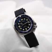 Carica l'immagine nel visualizzatore di Gallery, 6015 Turtle Homage Blue Dial Stainless Steel Case NH35A Movt 30ATM Water Resistant