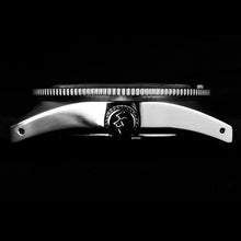 Load image into Gallery viewer, 62Mas Homage NH35A Waffle Strap Vintage Watch Black Dial