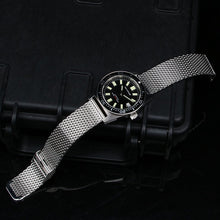 Load image into Gallery viewer, Mesh band 6217 Homage Solid Stainless Steel Band
