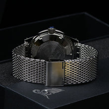Carica l'immagine nel visualizzatore di Gallery, Mesh band 6217 Homage Solid Stainless Steel Band