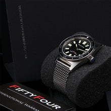 Carica l'immagine nel visualizzatore di Gallery, Mesh band 6217 Homage Solid Stainless Steel Band