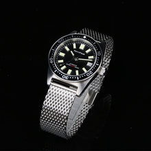 Carica l'immagine nel visualizzatore di Gallery, Mesh band 6217 Homage Solid Stainless Steel Band