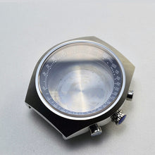 Carica l'immagine nel visualizzatore di Gallery, Valjoux 7750 watch case 42.5MM 316L stainless steel chronograph Omega Mark II