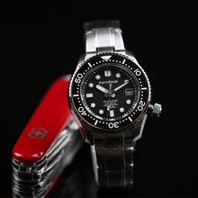 Carica l'immagine nel visualizzatore di Gallery, ETA 2824-2 Movt 44mm SBDX001 Homage Black Dial SS Bracelet