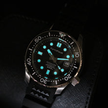 Carica l'immagine nel visualizzatore di Gallery, MM300 Homage Silver dial ST2130 Movt Waffle Strap
