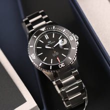 Carica l'immagine nel visualizzatore di Gallery, Seagull Ocean Star Automatic Men's Diving Swimming Watch Black Dial 816.523