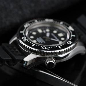 MM300 Homage Silver dial ST2130 Movt Waffle Strap