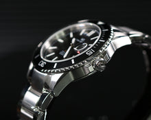 Carica l'immagine nel visualizzatore di Gallery, Seagull Ocean Star Automatic Men's Diving Swimming Watch Black Dial 816.523