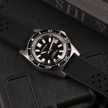 Load image into Gallery viewer, 37mm SLA017 Homage Black dial topcoat glass NH35A