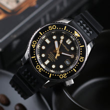 Carica l'immagine nel visualizzatore di Gallery, MM300 Homage Gold dial ST2130 Movt Waffle Strap