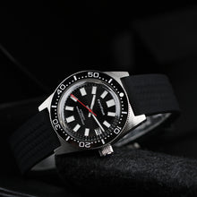 Load image into Gallery viewer, 37mm SLA017 Homage Black dial topcoat glass NH35A