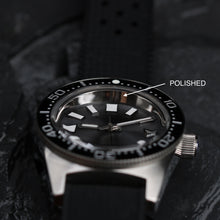 Load image into Gallery viewer, 37mm SLA017 Homage Black dial topcoat glass NH35A
