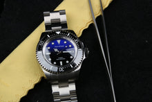 Carica l'immagine nel visualizzatore di Gallery, Blue Sea Deweller 116600 Homage NH35A Mechanical Sold band 100ATM Water Resistant