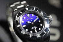 Carica l'immagine nel visualizzatore di Gallery, Blue Sea Deweller 116600 Homage NH35A Mechanical Sold band 100ATM Water Resistant