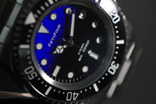 Carica l'immagine nel visualizzatore di Gallery, Blue Sea Deweller 116600 Homage NH35A Mechanical Sold band 100ATM Water Resistant