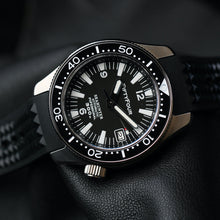 Carica l'immagine nel visualizzatore di Gallery, SLA025 Homage Titanium Grade 5 Solid endpiece 19mm waffle strap seahunter dial