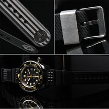 Carica l'immagine nel visualizzatore di Gallery, MM300 Homage Silver dial ST2130 Movt Waffle Strap