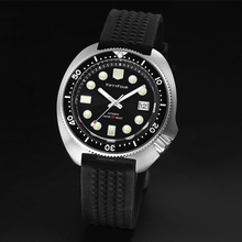 Carica l&#39;immagine nel visualizzatore di Gallery, Vintage Seiko Homage 6309 7049 Stainless Steel TURTLE Diver Mens Watch
