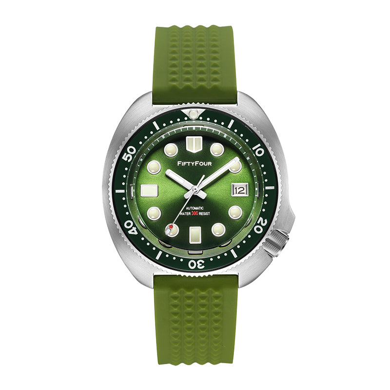 1974 Vintage Seiko Turtle Homage 60158110 Green Dail NH35A 100M