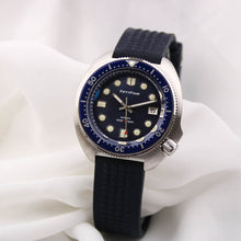 Load image into Gallery viewer, 6015 Turtle Homage Blue Dial Stainless Steel Case NH35A Movt 30ATM Water Resistant
