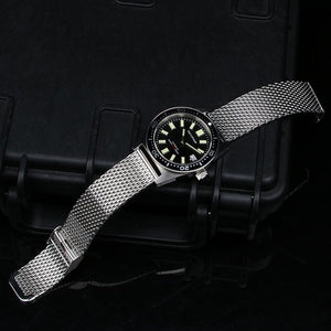 Mesh band 6217 Homage Solid Stainless Steel Band