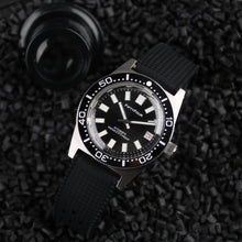 Load image into Gallery viewer, 37mm SLA017 Homage Black dial topcoat glass NH35A
