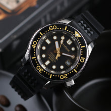 Load image into Gallery viewer, MM300 Homage Gold dial ST2130 Movt Waffle Strap
