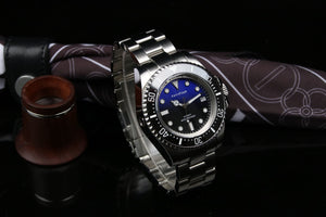 Blue Sea Deweller 116600 Homage NH35A Mechanical Sold band 100ATM Water Resistant