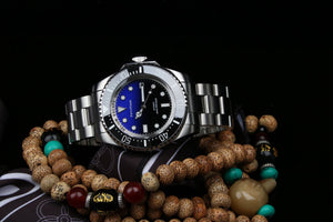 Blue Sea Deweller 116600 Homage NH35A Mechanical Sold band 100ATM Water Resistant