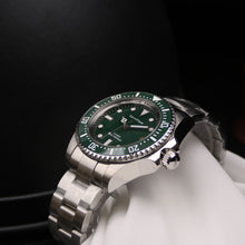 Load image into Gallery viewer, Deepsea Green 100ATM Water Resisstant Diver Watch Green Dial NH35A Movt
